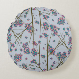 Peculiar ramas Almohada redonda