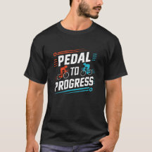 Pedal al progreso, ciclismo en camisetas