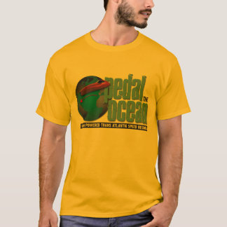 Pedal la camiseta del océano