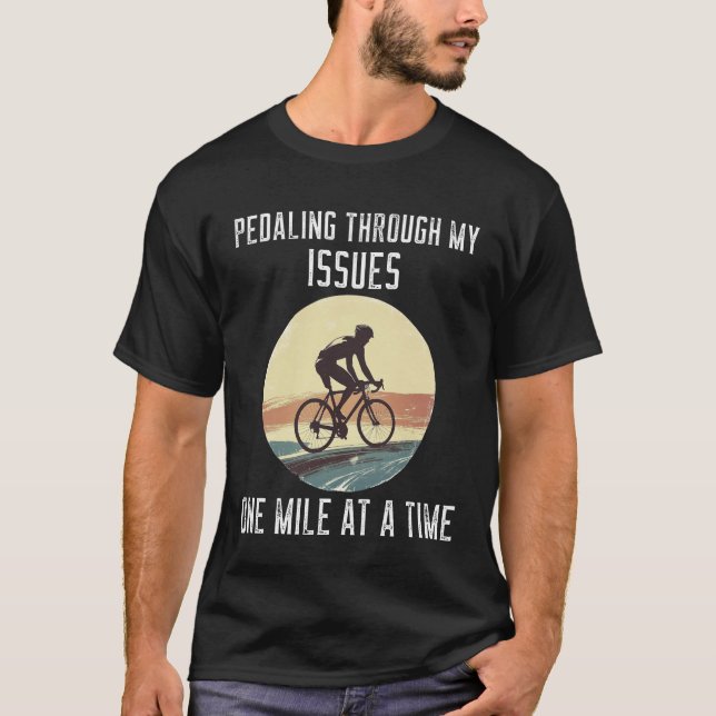 Pedalear a través de mi camiseta de problemas | Di (Anverso)