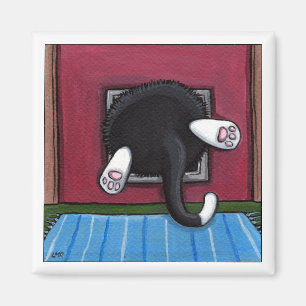 Pedazo de un imán del apretón