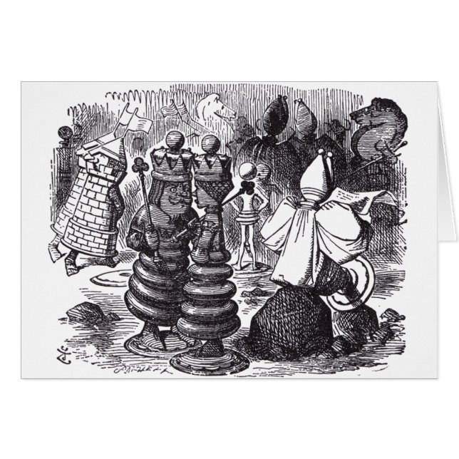 Pedazos de ajedrez (Anverso (Horizontal))