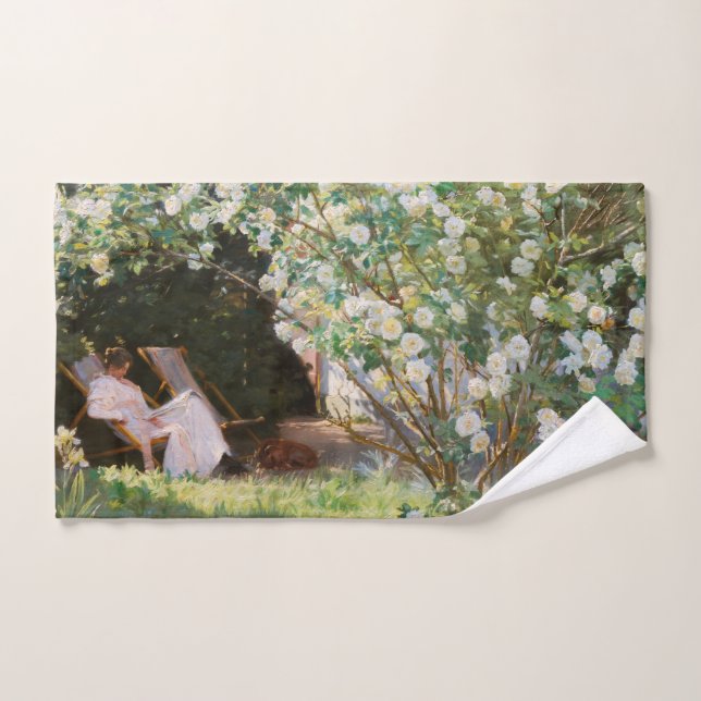 Peder Severin Kroyer - Rosas (Toalla de mano)
