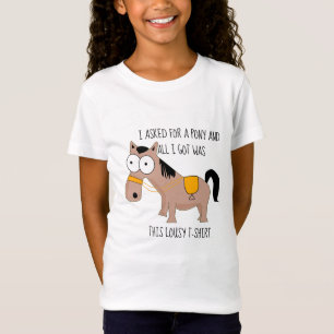 Pedí un pony y conseguí esta pésima camiseta