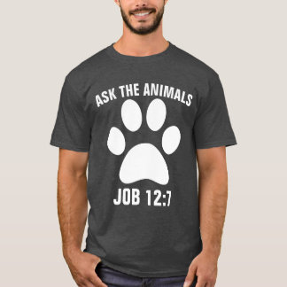 PEDIR A LOS ANIMALES Camisetas CAT