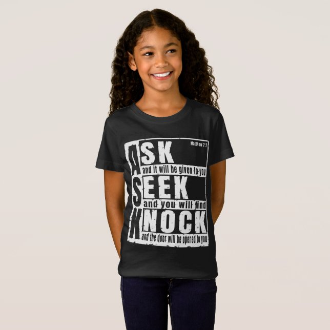 pedir buscar llamar camiseta (Anverso completo)