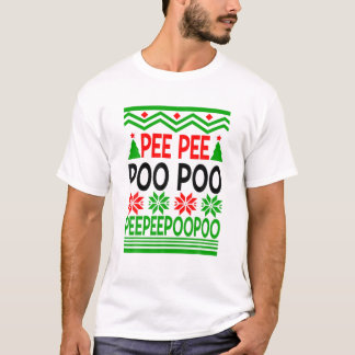 Pee Pee Poo Poo Navidades feos suéter