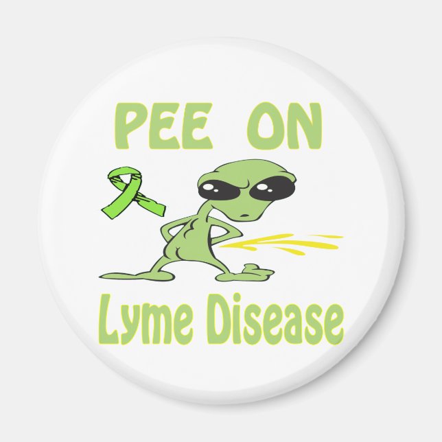 Pee Sobre El Imán De La Enfermedad De Lyme (Frente)