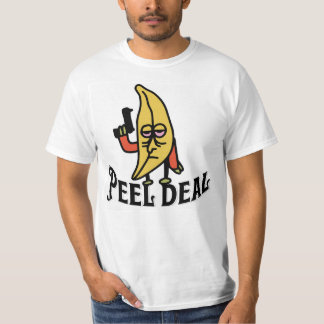Peel Deal: Go Bananas camiseta de diseño divertido