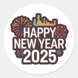 Peel, Stick, celebra los Pegatinas del Año Nuevo 2