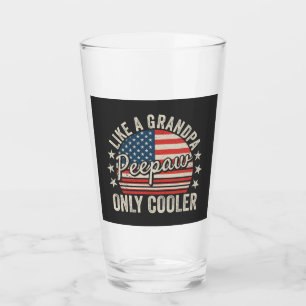Peepaw Like a Grandpa Only Cooler USA Flag DK