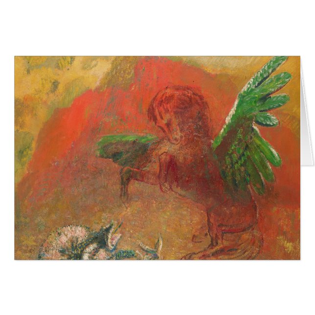 Pegaso triunfante (Anverso (Horizontal))