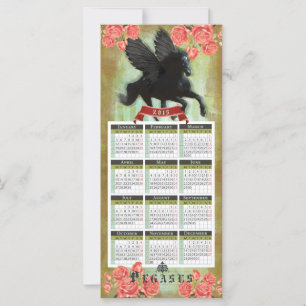 Pegasus - Calendario / postal