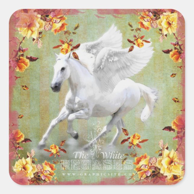 Pegasus II - Pegatinas (Anverso)