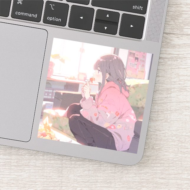 Pegatina お菓子JKシール｜寿司娘 GenerativeAI (Detalle)