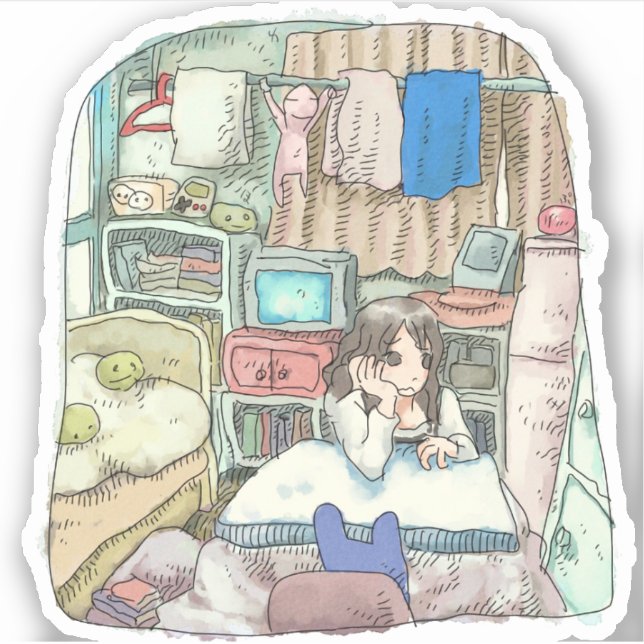 PEGATINA さくいさじ (Anverso)