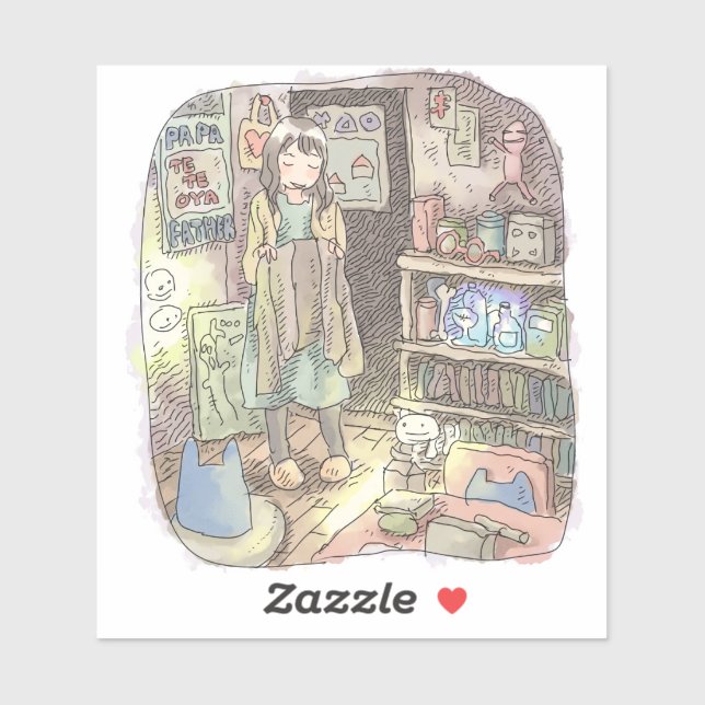 PEGATINA さやしごじ (Hoja)