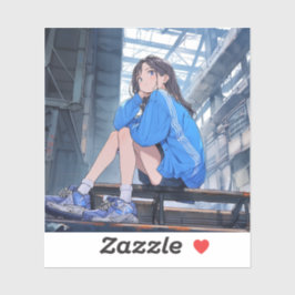 Pegatina シール Seal｜放課後JK 寿司娘 GenerativeAI