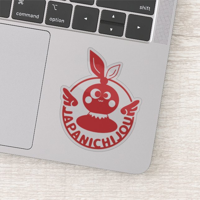 Pegatina ジャパ日常 JapaNichijou ロゴ ステッカー Logo Sticker 背景透過 (Detalle)