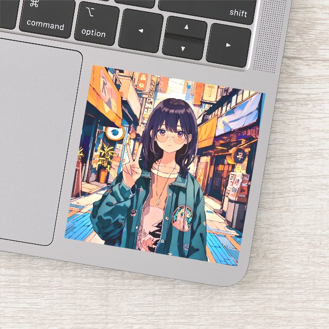 Pegatina 寿司娘アイコンシール seal｜GenerativeAI (Detalle)