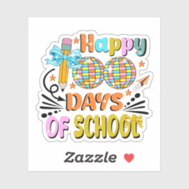 Pegatina 100 días escolares PROFESOR. Valoración del profes