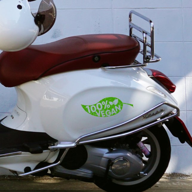 Pegatina 100% Vegan, (Subido por el creador)