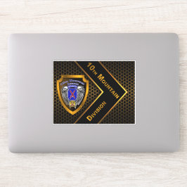 Pegatina 10.ª División de Montaña