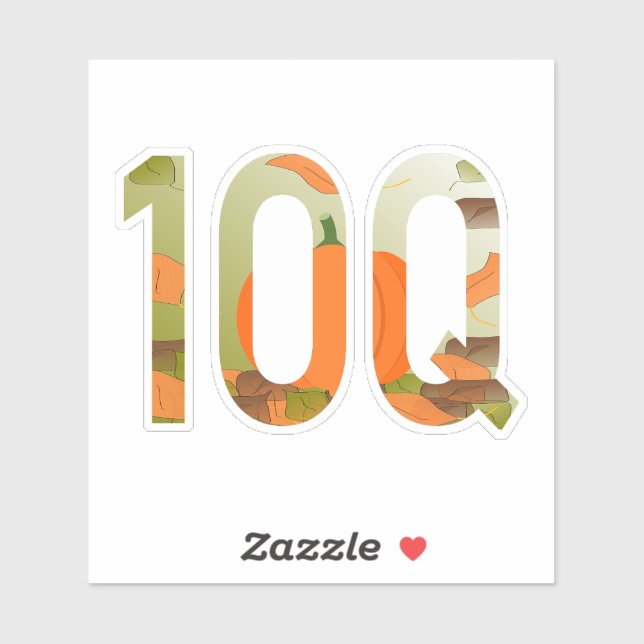 Pegatina 10Q = Thank You a Hundredfold (Hoja)