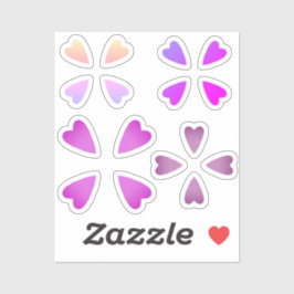 Pegatina 16 Pequeños corazones