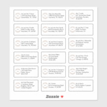 18 Dirección De Nombre Individual Sans Serif Compa