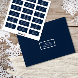 Pegatina 18 Nombre del destinatario individual Dirección Na