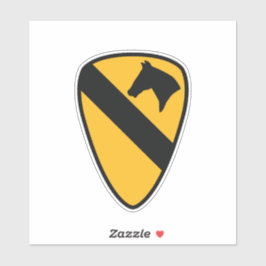 Pegatina 1.ª Badge de División de Caballería (Estados Unido