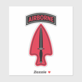 Pegatina 1.ᵉʳ destacamento operativo de las fuerzas especia