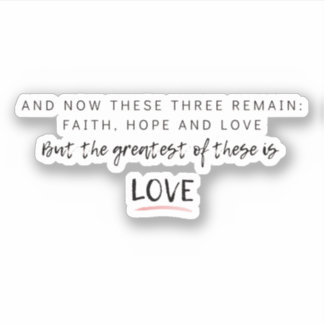 Pegatina 1 Corinitianos 13