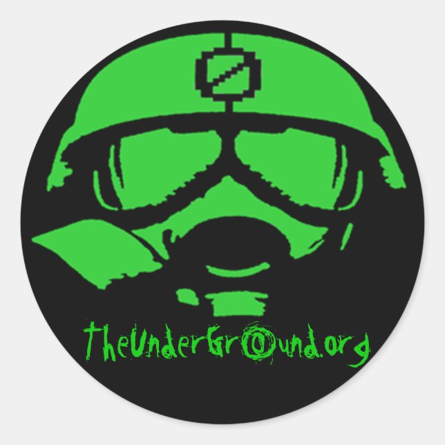 Pegatina 1 de UnderGr0und (Anverso)