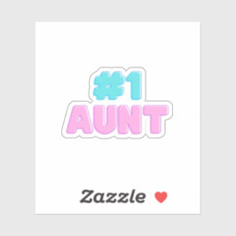 Pegatina #1 Tía Sticker