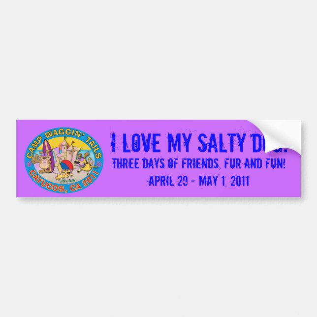 Pegatina 2011 del CWT Cayucos (Frente)