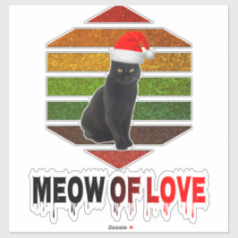 Pegatina 21.linda estética tendencia bestseller gato negro