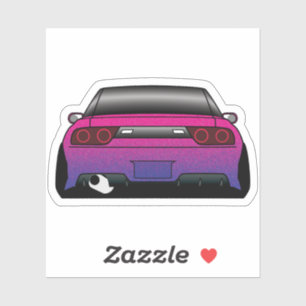 Pegatina 240sx con balanza