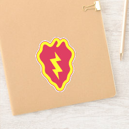 Pegatina 25.º distintivo de la División de Infantería