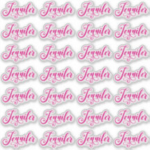 28 Decorativas Jennifer Rosa Brillante
