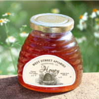 28 Personalizados Skep Shaped 12oz Honey Vintage S