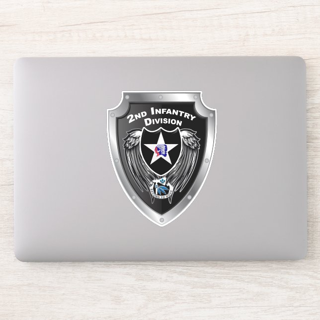 Pegatina 2.ª División de Infantería "División Indianhead" (Ordenador)