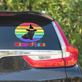 Pegatina 2.divertido hermoso bestseller trending black cat