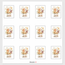 2 Taza de Flores