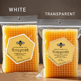 Pegatina 30 Abeja de abeja amarilla impermeable en forma de