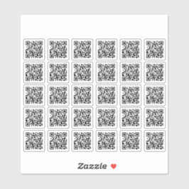 Pegatina 30 Personalizados Generar sitio web de código QR