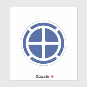 Pegatina 35.º distintivo de la División de Infantería