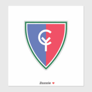 Pegatina 38.ª División de Infantería Ejército de los Estado