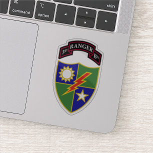 Pegatina 3.ᵉʳ Batallón - Regimiento de 75.º Ranger